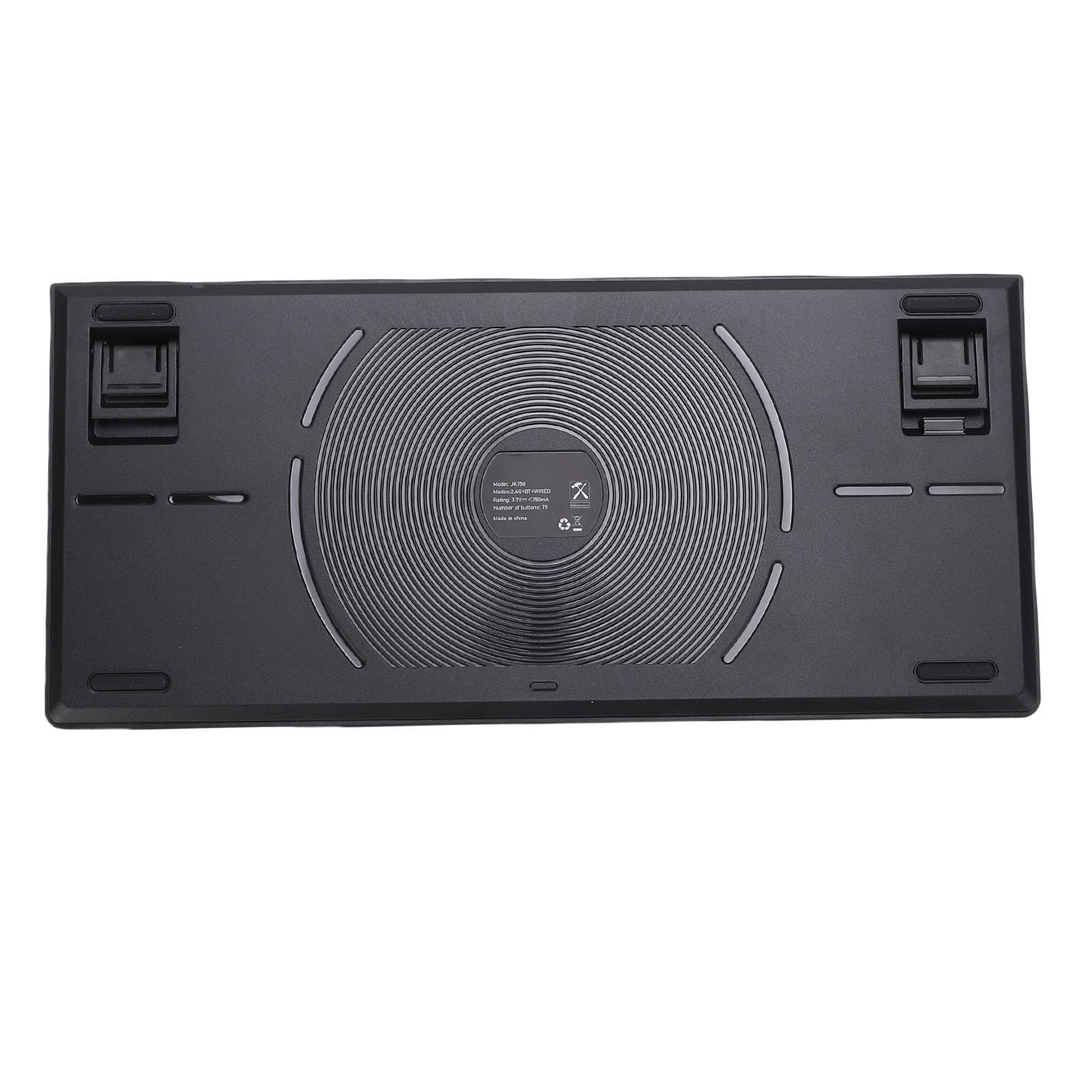 Asixxsix Tastiera da Gioco Meccanica, 3 modalità Wireless Bluetooth 2.4G Cablata con Batteria da 4000 MAh, Interruttori Sostituibili a Caldo, Copritasti PBT a 79 Tasti, (Rosa)