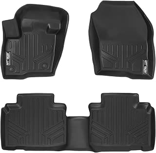 MAXLINER Floor Mats 2 Row Liner Set Black for 2015-2018 Ford Edge - coolthings.us