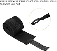 Vista 4 de PATIKIL Envoltura de mano de boxeo, vendajes elásticos de puño de artes marciales para kickboxing tailandés
