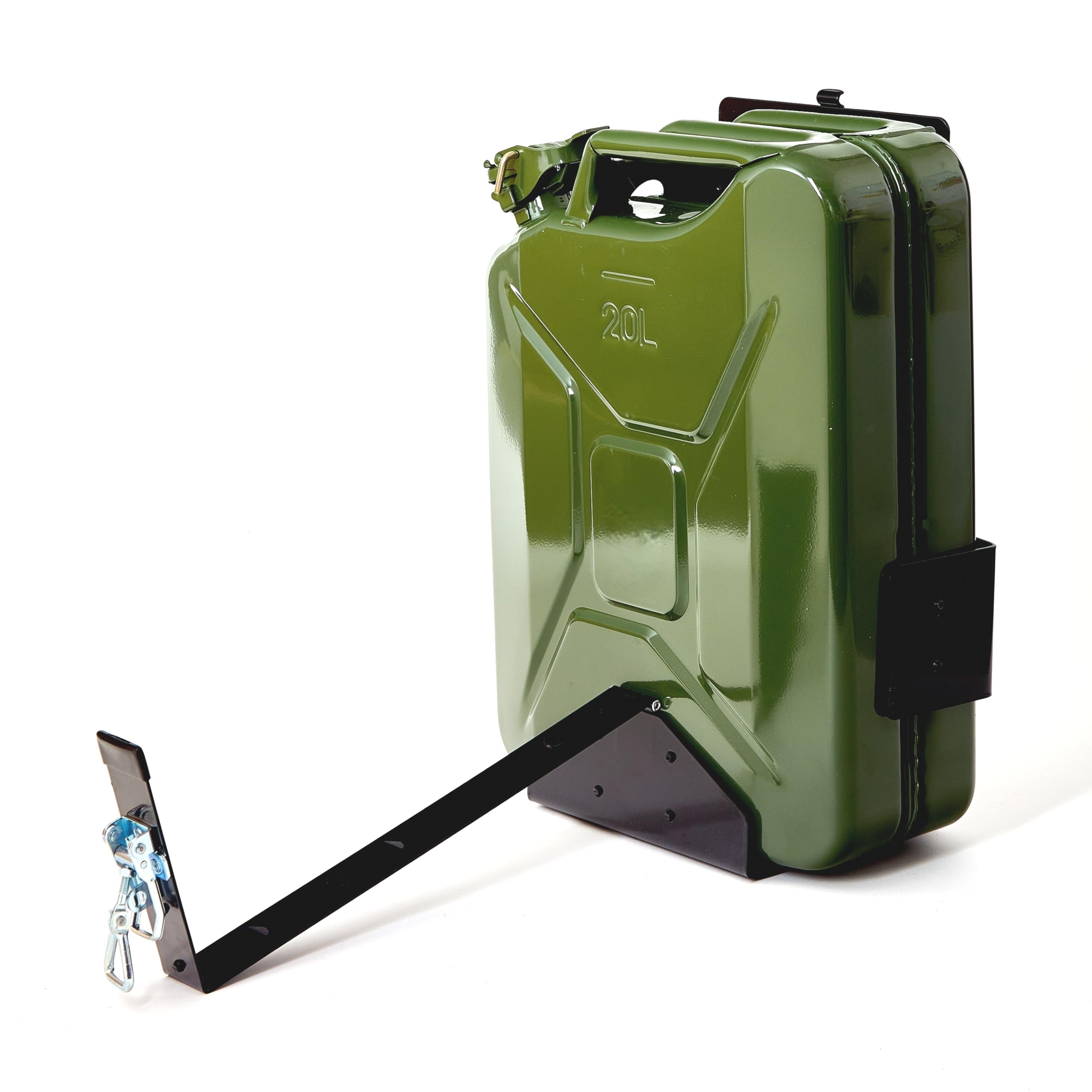 BW® Support pour bidon de carburant en métal « Heavy Duty » pour bidon de 20 litres - Fabriqué en Europe