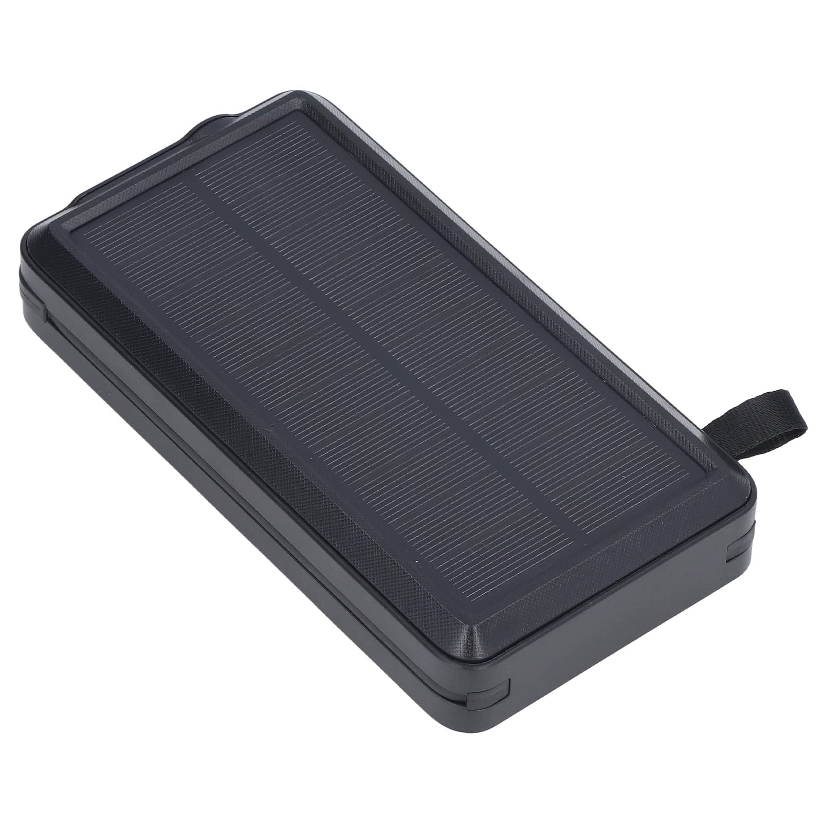 FTVOGUE Banque d'énergie Solaire LED, Chargeur Portable avec Câbles Intégrés, Chargeur Solaire 30 000 MAh pour Le Camping et la Randonnée