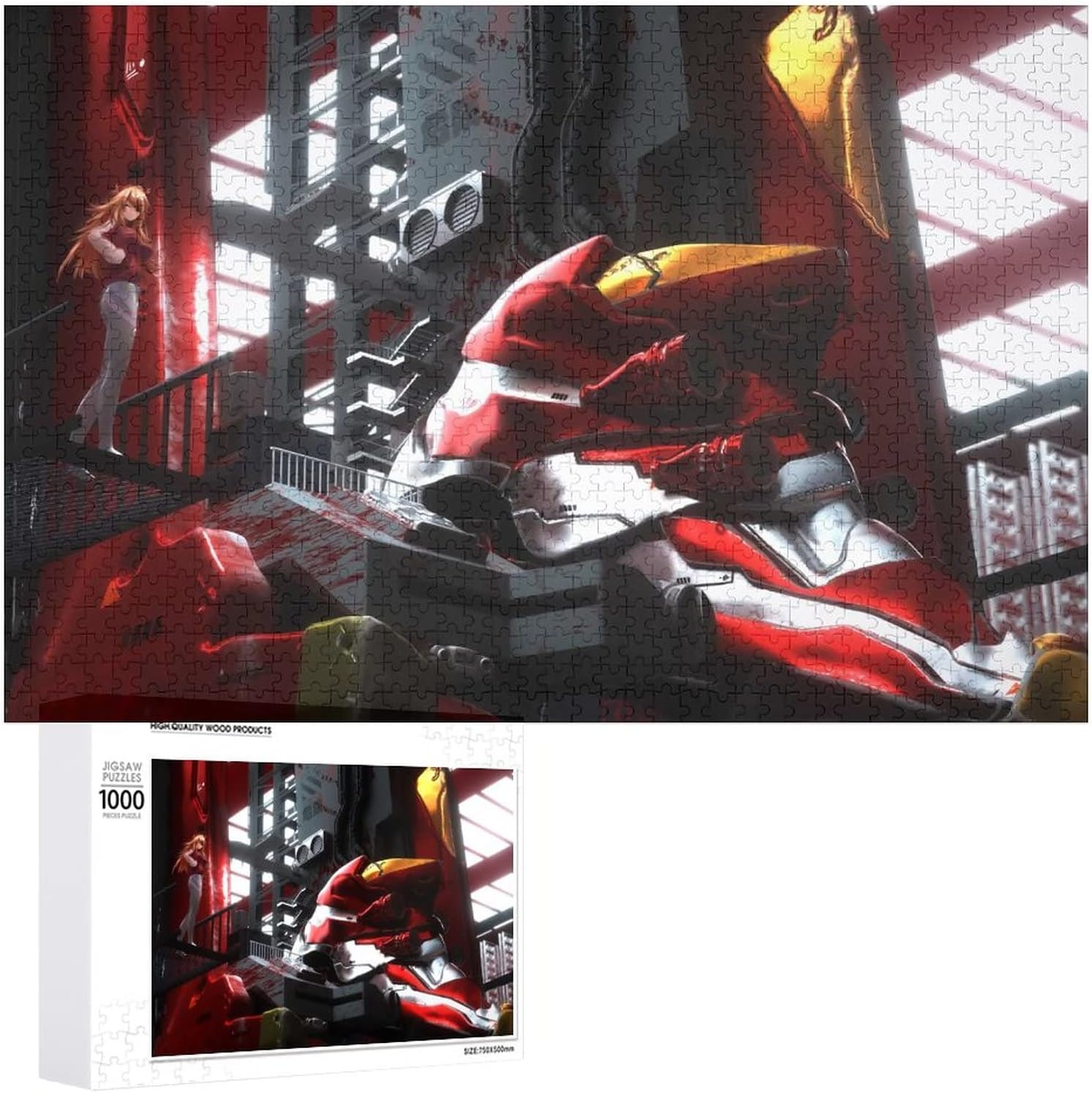 新世紀エヴァンゲリオン　ジグソーパズル　葛城ミサト　未開封 新世紀エヴァンゲリオン ジグソーパズル 葛城ミサト 未開封