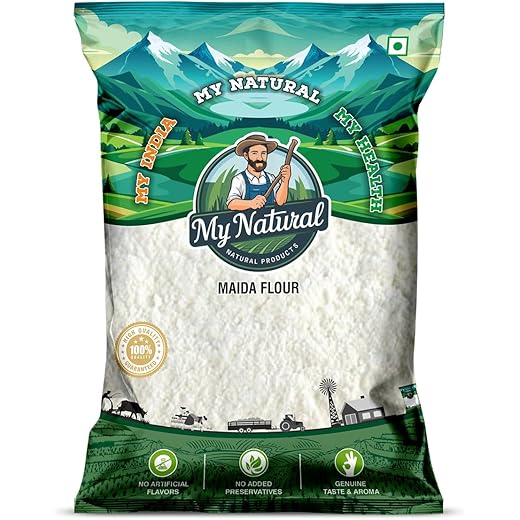 MY NATURAL Flour 1kg - Refined Wheat - Fine Texture
