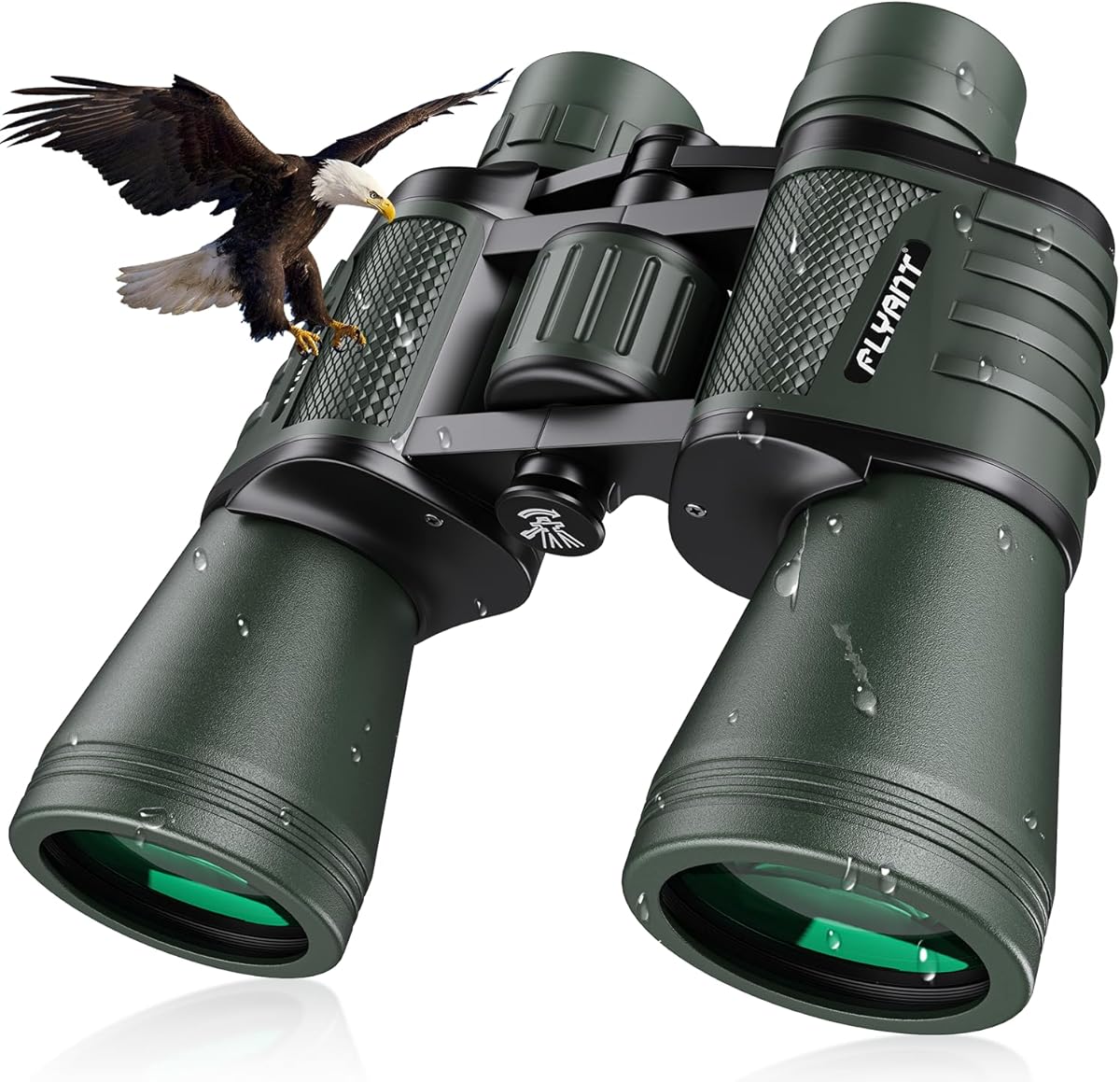 20x50 High Powered Binoculars for Adults, Waterproof Binoculars with Low Light Vision for Bird Watching Hunting Camping Travel Cruise Hiking Sports Stargazing, Gifts for Men Dad