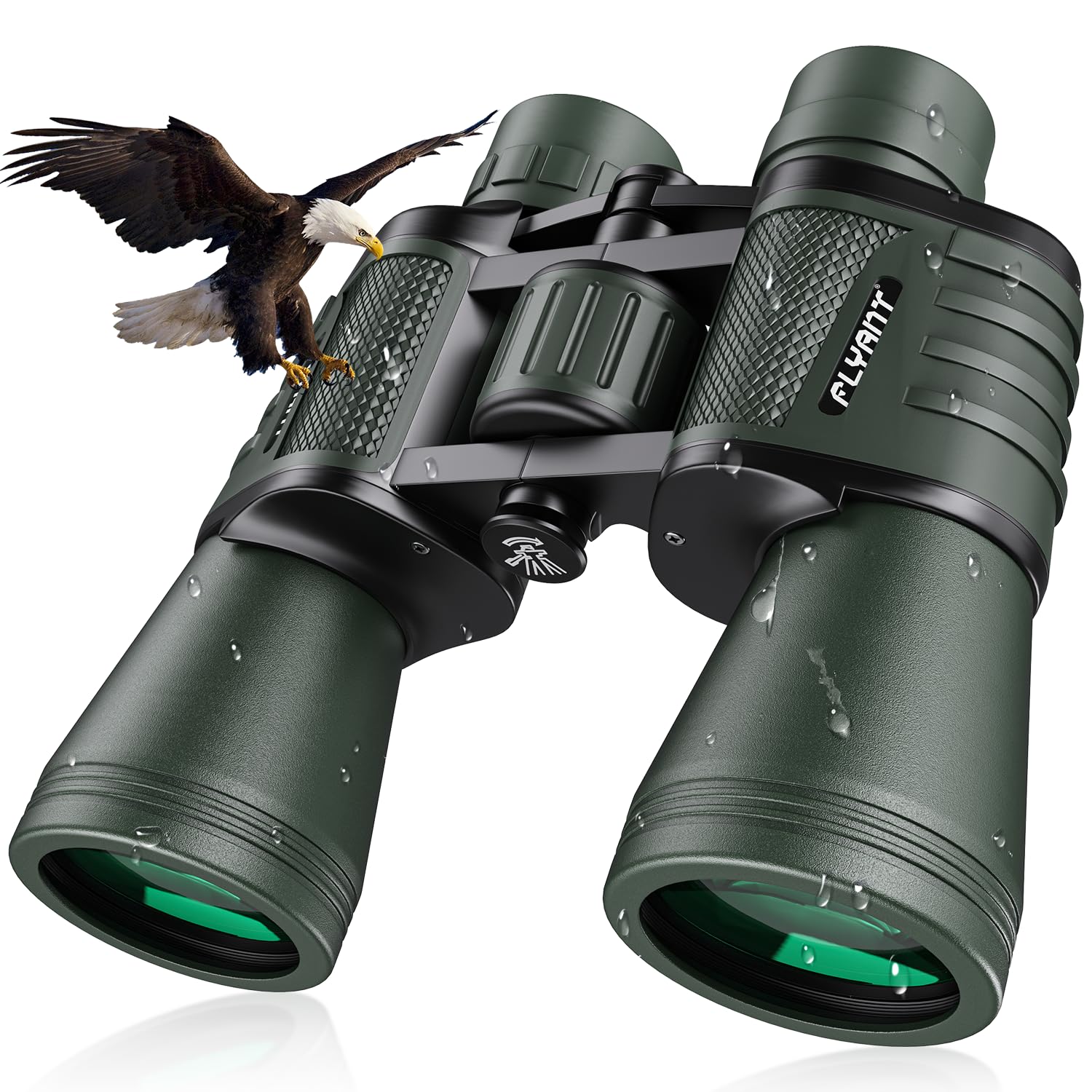 20x50 High Powered Binoculars for Adults, Waterproof Binoculars with Low Light Vision for Bird Watching Hunting Camping Travel Cruise Hiking Sports