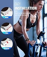 Vista 8 de MoKo 18MM Watch Band Compatible with Garmin Forerunner 265S/255S/255S Music/Vivoactive 4S/Vivomove 3S/Venu 3S/Venu 2S/Active S/Move 3S Smartwatch