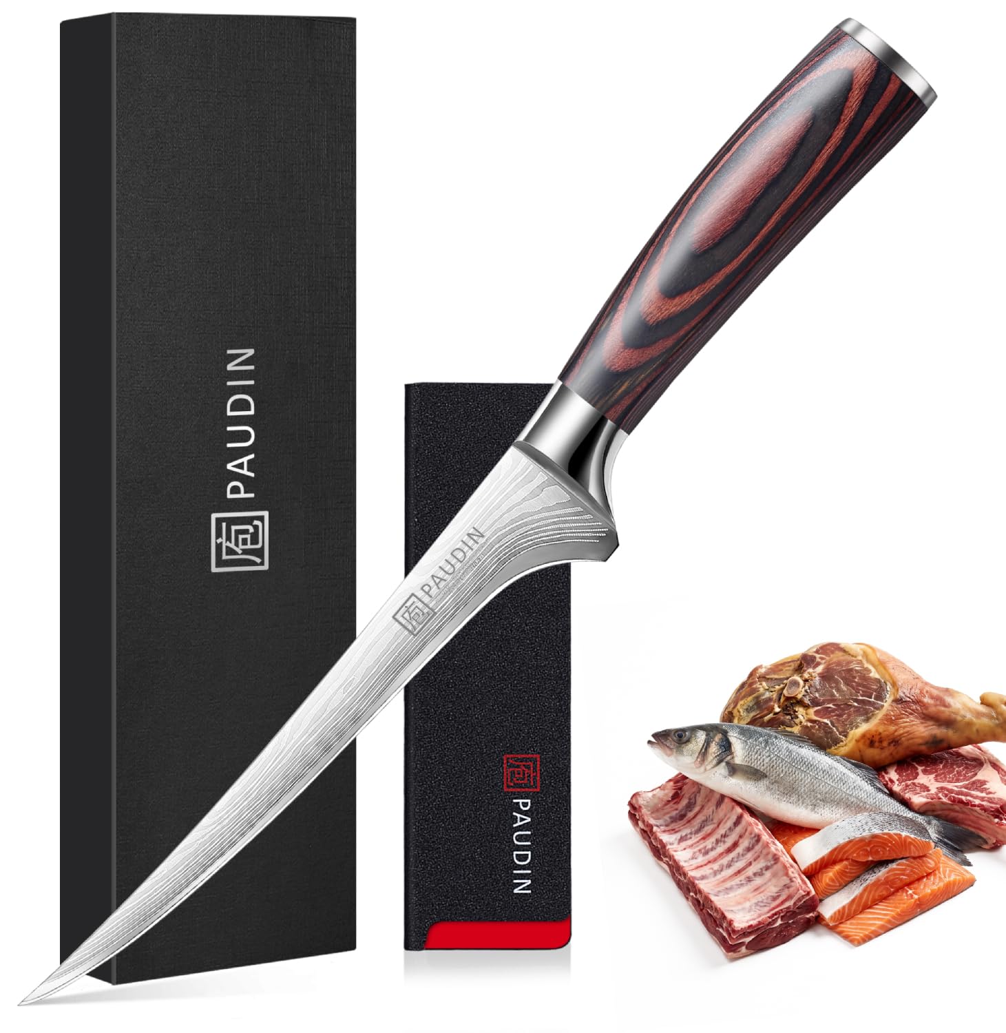 PAUDIN Fillet Knife - 7 Inch Sharp Boning Knife -1