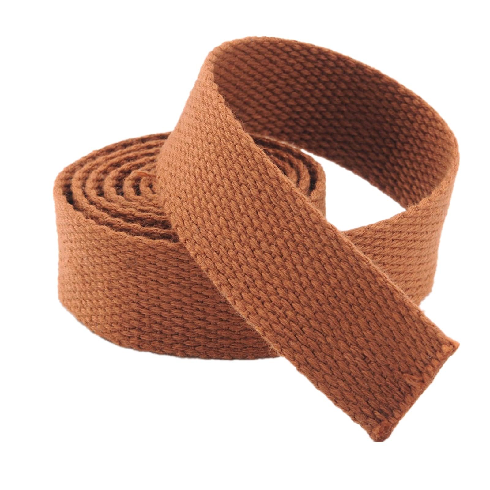 PH PandaHall 10 Couleurs Sangle En Coton Polyester 28.8m - 25mm Pour Sacs Et Artisanat