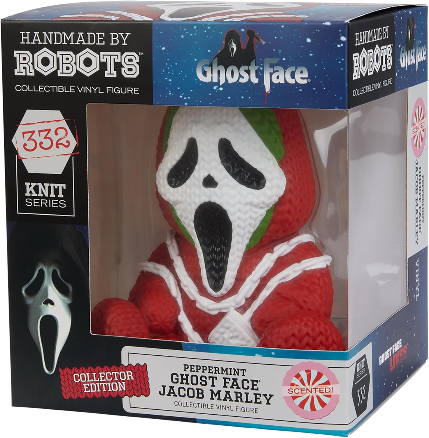 Handmade by Robots - Ghost Face: Jacob Marley #332 (Peppermint Scented)