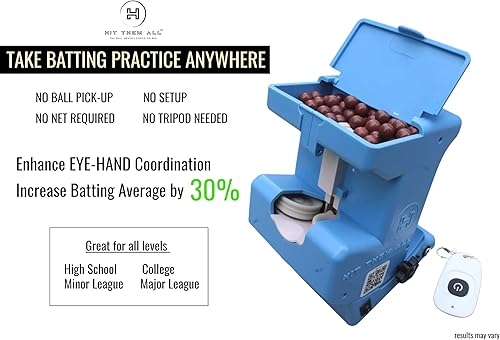 Miniatura 9 de Máquina de lanzamiento, ayuda para entrenamiento de coordinación ojo-mano de béisbol, softbol, ligera, portátil, práctica de bateo en cualquier