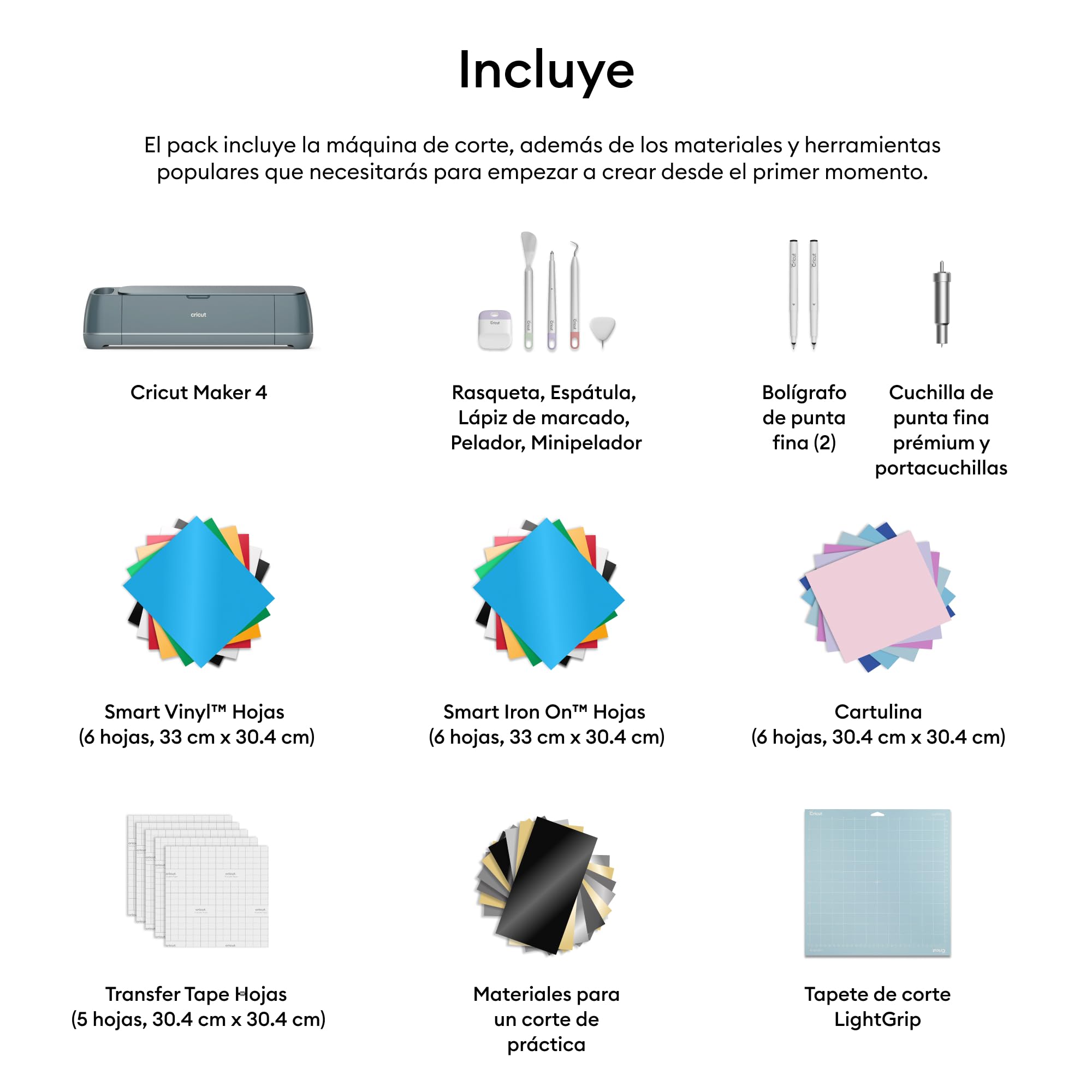 Cricut Maker 4 Paquete Esencial - Amazon Exclusive Edition