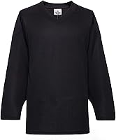 Vista 2 de EALER Camiseta de práctica de hockey sobre hielo en blanco de la serie H80 para hombres y niños, adultos y jóvenes