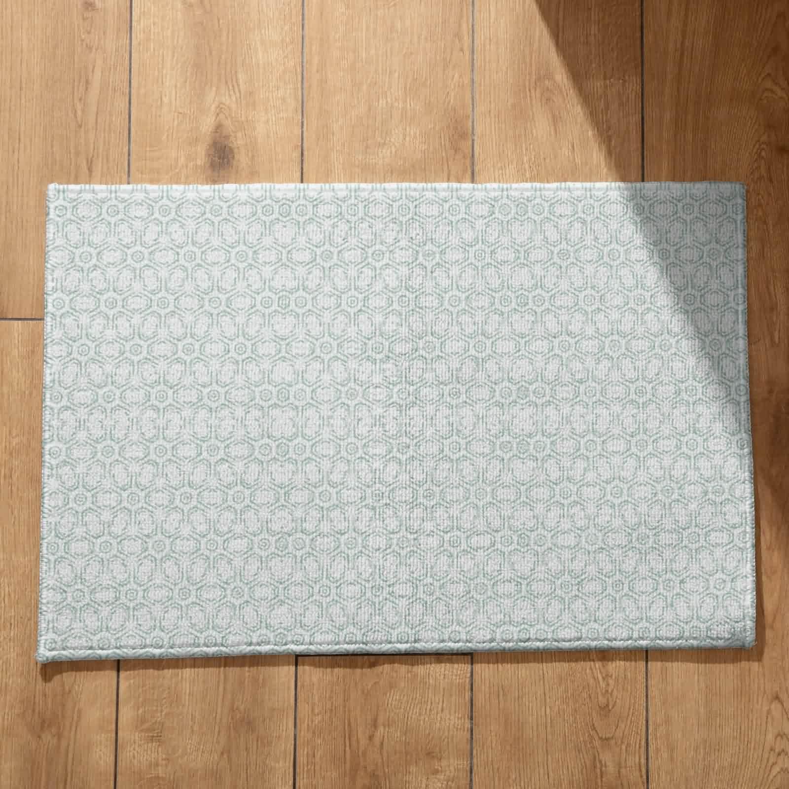 Alfombra antideslizante bañera 50x80cm evita caídas en el baño