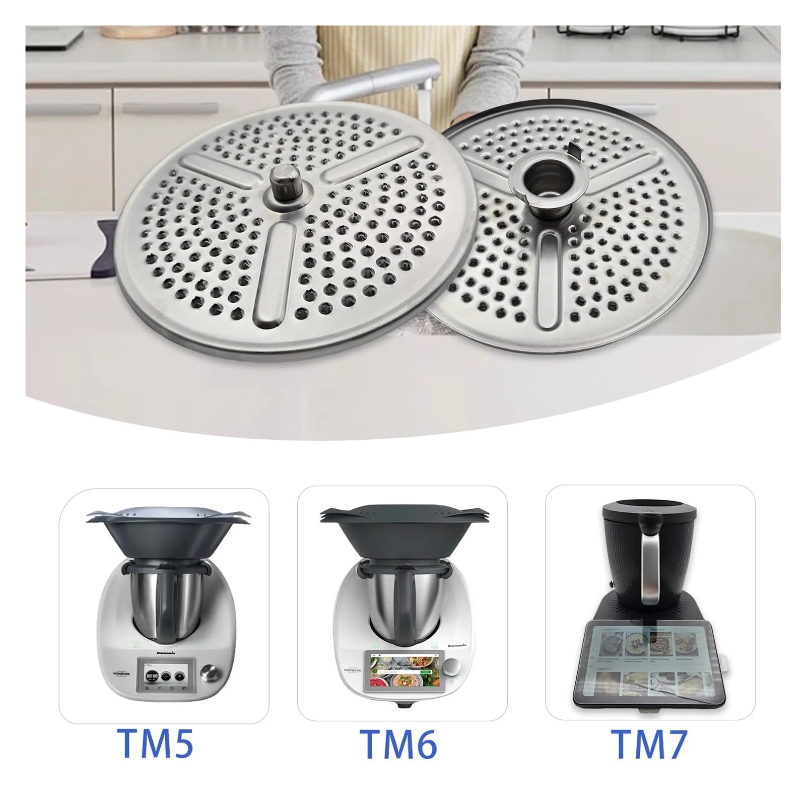 Klingenabckungsschäler für TM7, Elstahlschäler für Klingenabckungsschäler für TM7, Elstahlschäler für