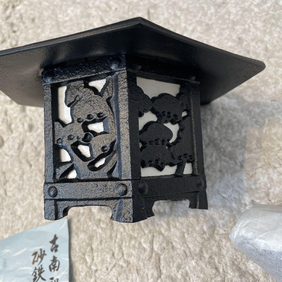 Amazon.co.jp: 南部鉄器 風鈴 吊り灯籠六角 中 : DIY・工具