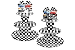 Race Car Cupcake Stands: Two Fast Car Decorations for Ultimate Excitement