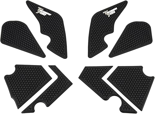Miniatura 5 de ZeNaha Motorcycle Non-Slip Side Fuel Tank Stickers Rubber Sticker Compatible with Yamaha Tenere 700 T700 XTZ 700 XTZ 690 (Color  C, Size  A)