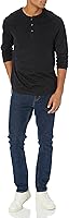 Vista 4 de Tienda Essentials Men's Regular-Fit Long-Sleeve Henley Shirt (Available in Big & Tall)
