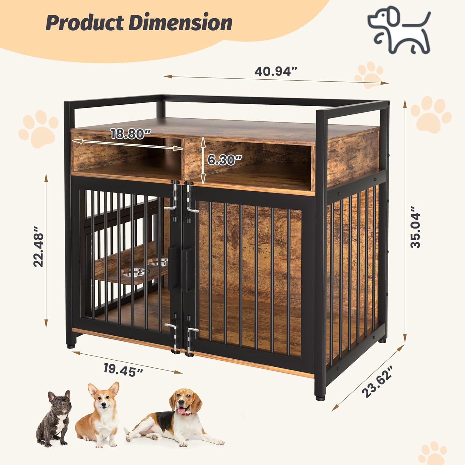 Stylish Comfort: GarveeHome Dog Crate Furniture Review for Heavy Dogs