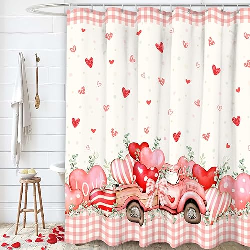 Miniatura 11 de Cortina de ducha de otoño de Acción de Gracias, 72 x 72 pulgadas, juego de cortinas de baño de otoño, cosecha, pavo de Acción de Gracias con ganchos