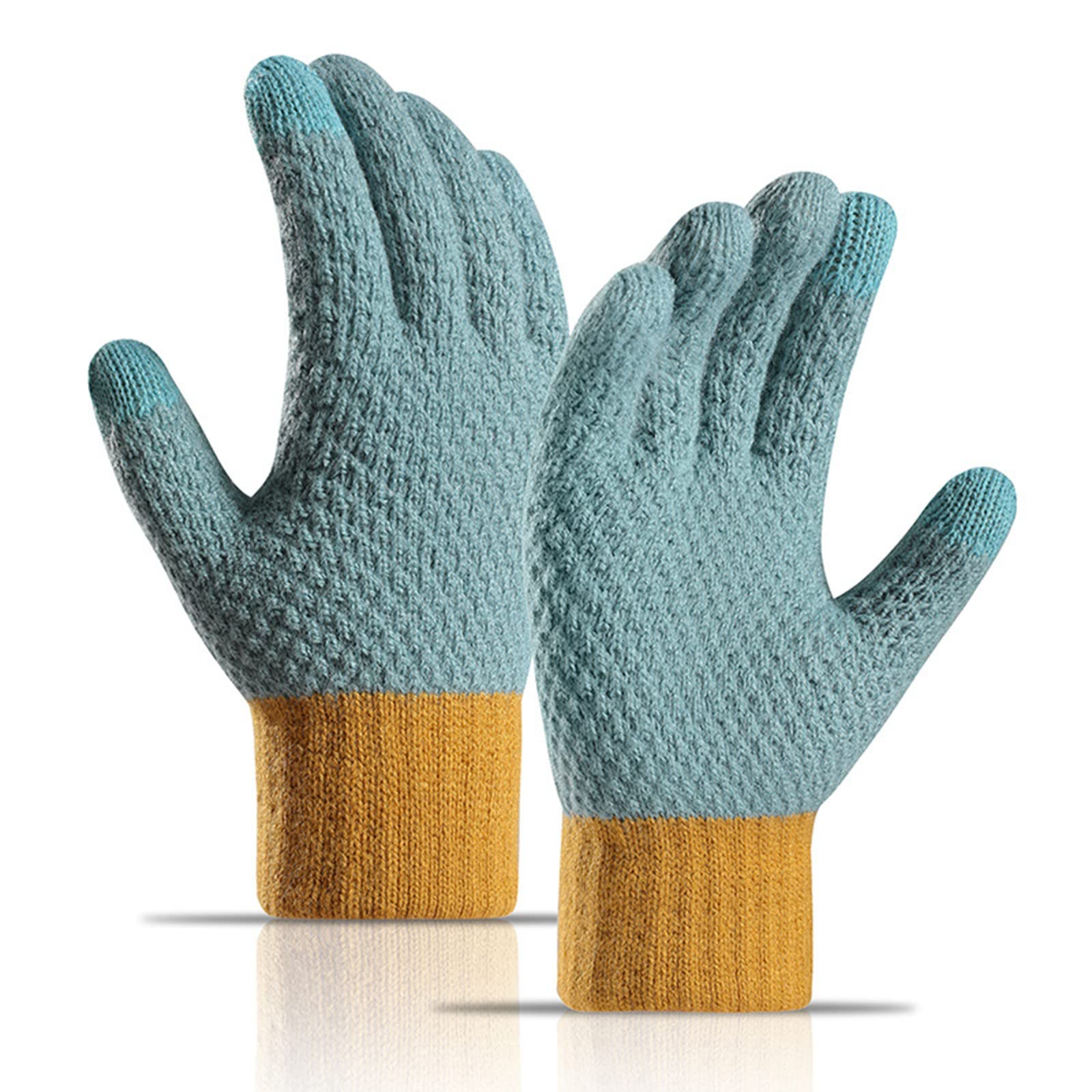 Winter Thermal Gloves For Men & Women - Fleece Lined, Touchscreen Compatible, Anti-Slip, For Driving & Outdoor