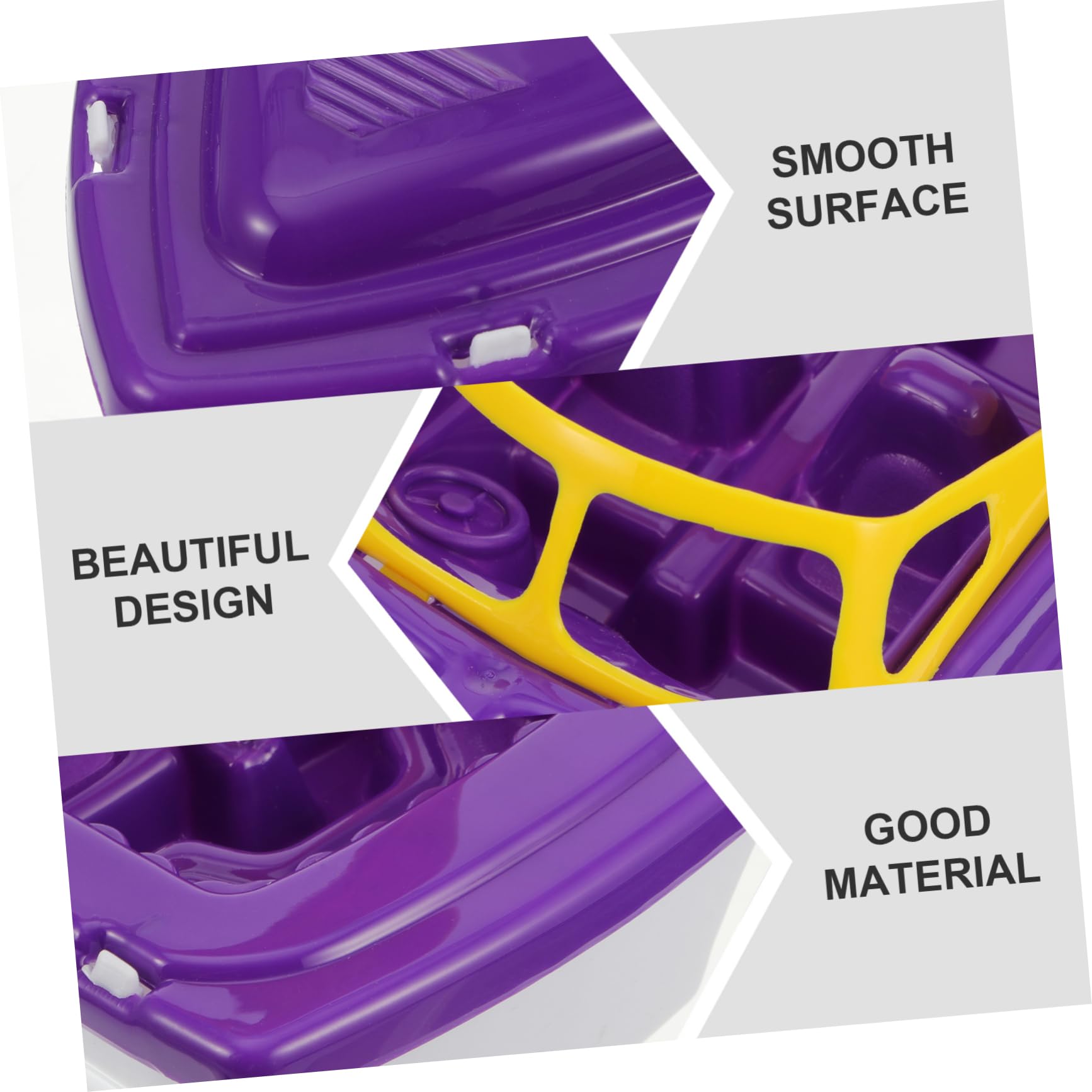 POPETPOP 3 Piezas Juguetes de Baño para Barco de de Plástico de Baño Divertido para Ducha y Acuático Regalo para Bebés