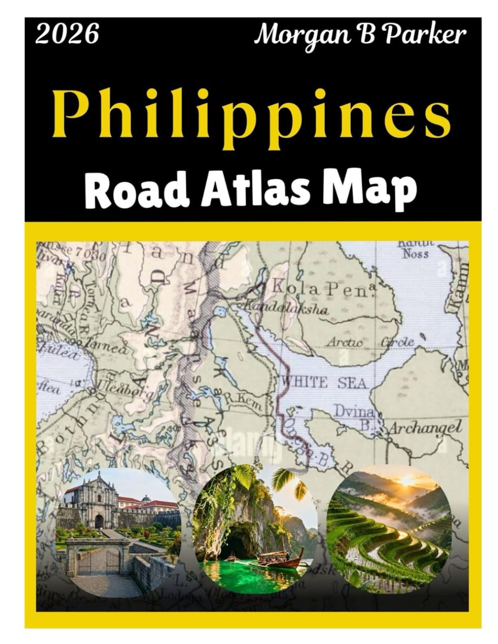 Philippines Road Atlas Map 2026: Ultimate Road Trip with Clear Large-Print Maps for Manila, Davao, Cebu, Palawan, and Regional Details For Travelers