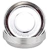 TOPZEA 10 Pack 9 Inch Stainless Steel Plates, Unbreakable Metal Dinnerware Set for Camping, Picnic, BBQ, Canteen & Home Use, Dishwasher Safe — Tableware deal