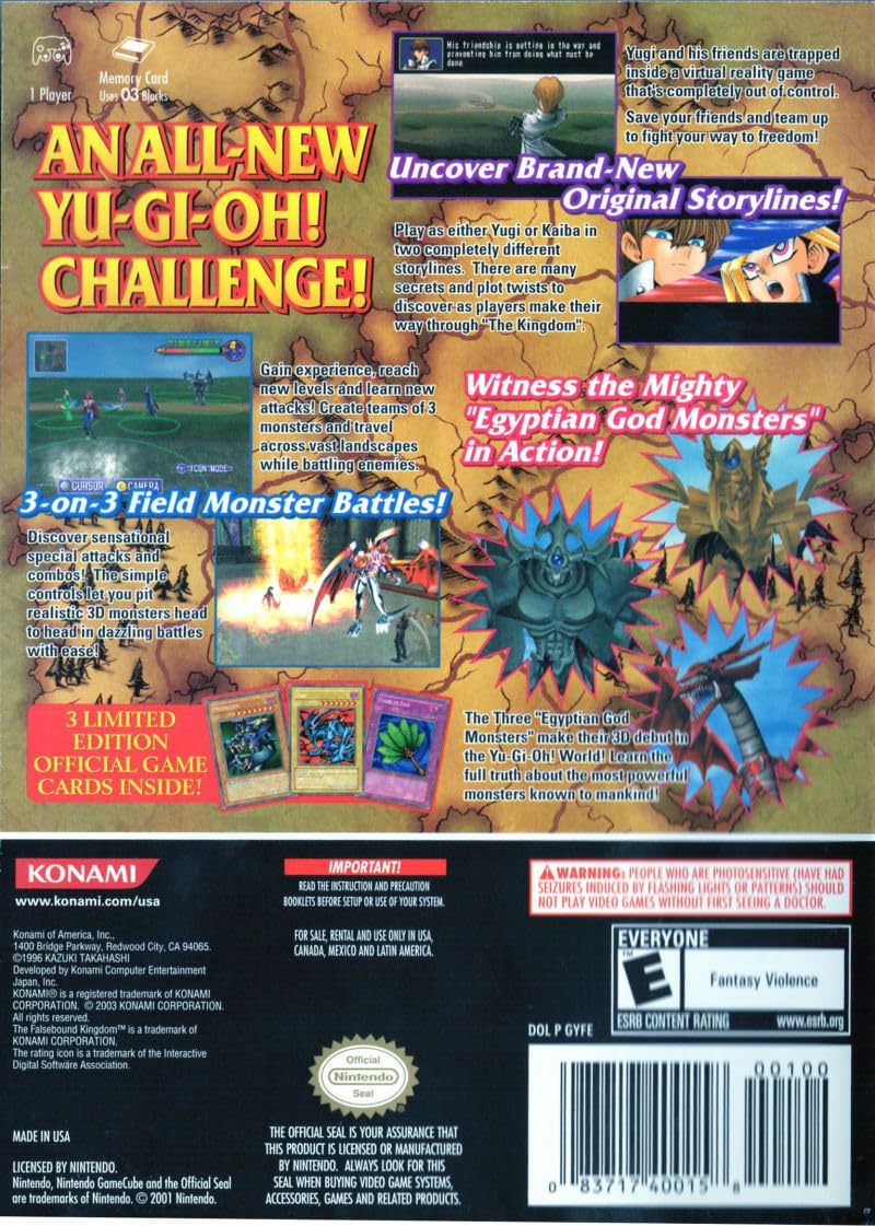 Amazon.com: Yu-Gi-Oh! Falsebound Kingdom