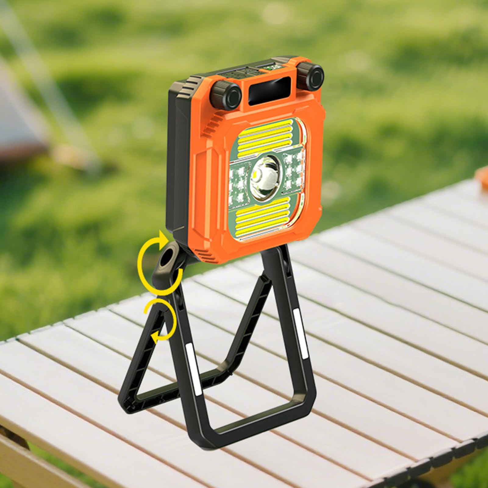 Luz De Camping Linterna Recargable Portátil Plegable Luz Lámpara | Luces De Camping Recargables Exterior, Camping, Tienda De Campaña, Patio, Jardín, Patio, Interior, Trabajo, Linterna, Farol,