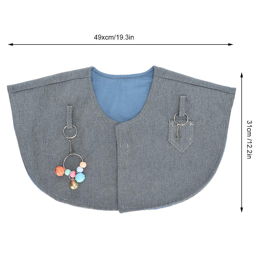 Pssopp Protector de Hombro para Loros Soporte Protector Tobillera antirrayas Hombrera para Mascotas Almohadilla para Loros Mantón para el Hombro