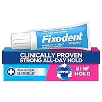 Vista 1 de Fixodent Complete Original - Crema adhesiva para dentaduras, 0.75 onzas