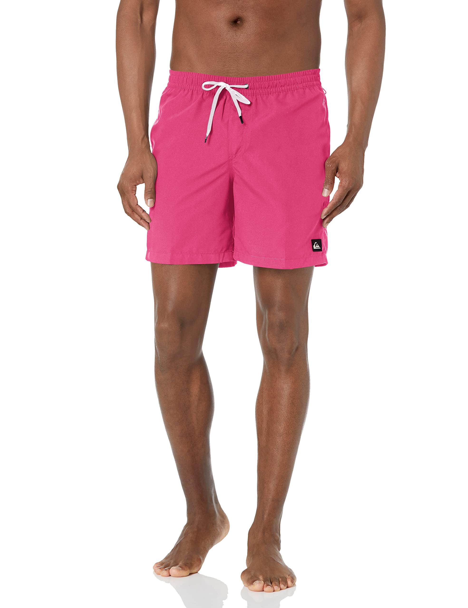 Quiksilver Volley-Bañador para Hombre con Cintura Elástica Pantalones Cortos