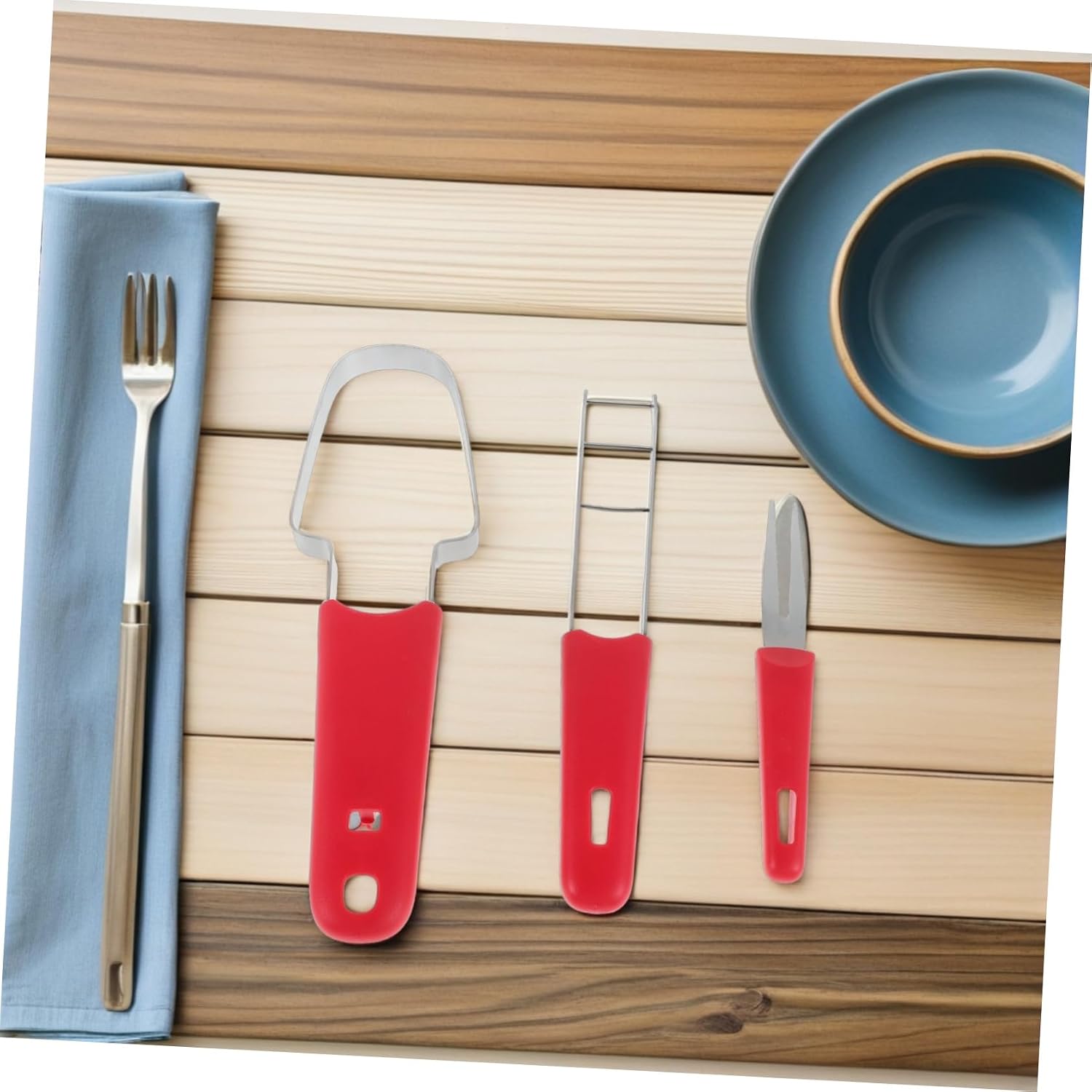 Cabilock Watermelon Cutter Tool Stainless Steel Fruit Slicer for Cantaloupe