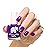 ella+mila Professional, Quick Dry, Long-Lasting & Chip-Resistant Purple Nail Polishes (Purple Reign - 0.45 fl oz)
