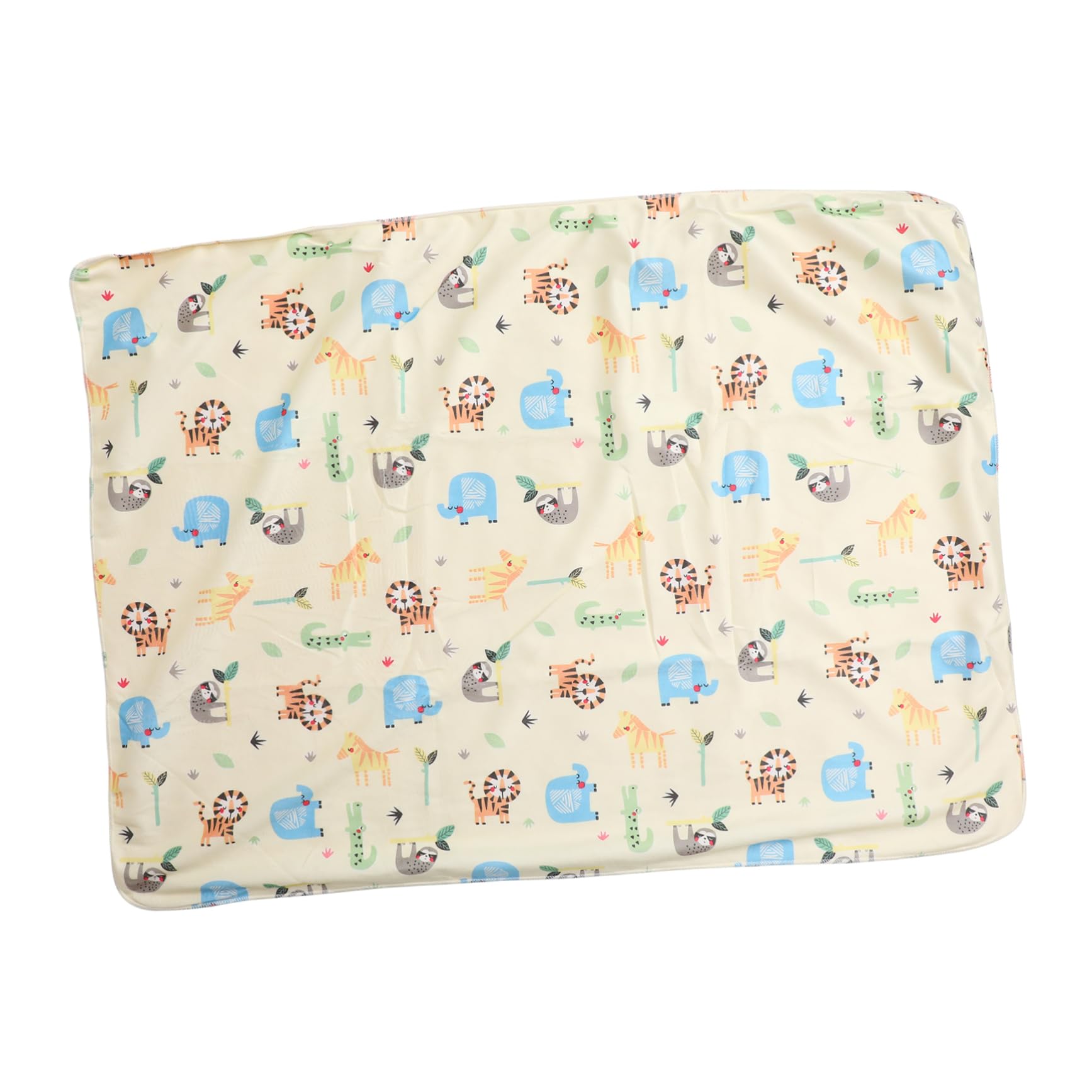 Toyvian Coperta per Bambini Stampa Cartoon in Coral Fleece Giallo