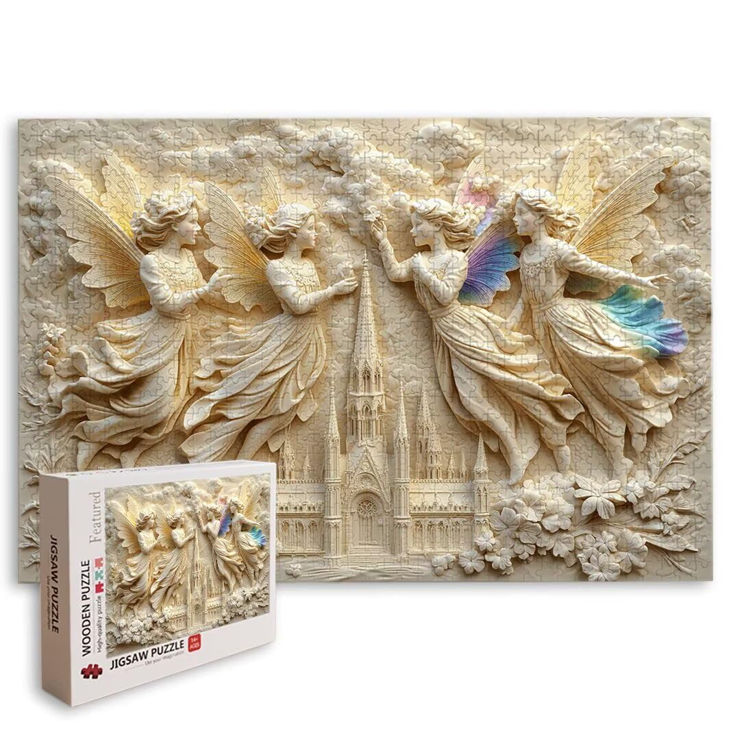 Puzzle 2000 Pezzi, Puzzle Angelo, Misura: 100x71cm, Regalo Donna/Uomo -8699