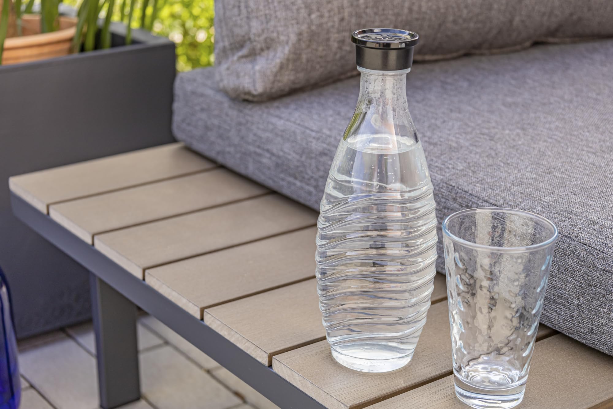 Ondis24 Lounge-Set Gartenmöbel Ecksitzgarnitur, Sitzgruppe für 4-5 Personen, Gartenlounge mit Tisch Sitzkissen, Balkonmöbel Essgruppe Garten, Lounge Sitzgarnitur