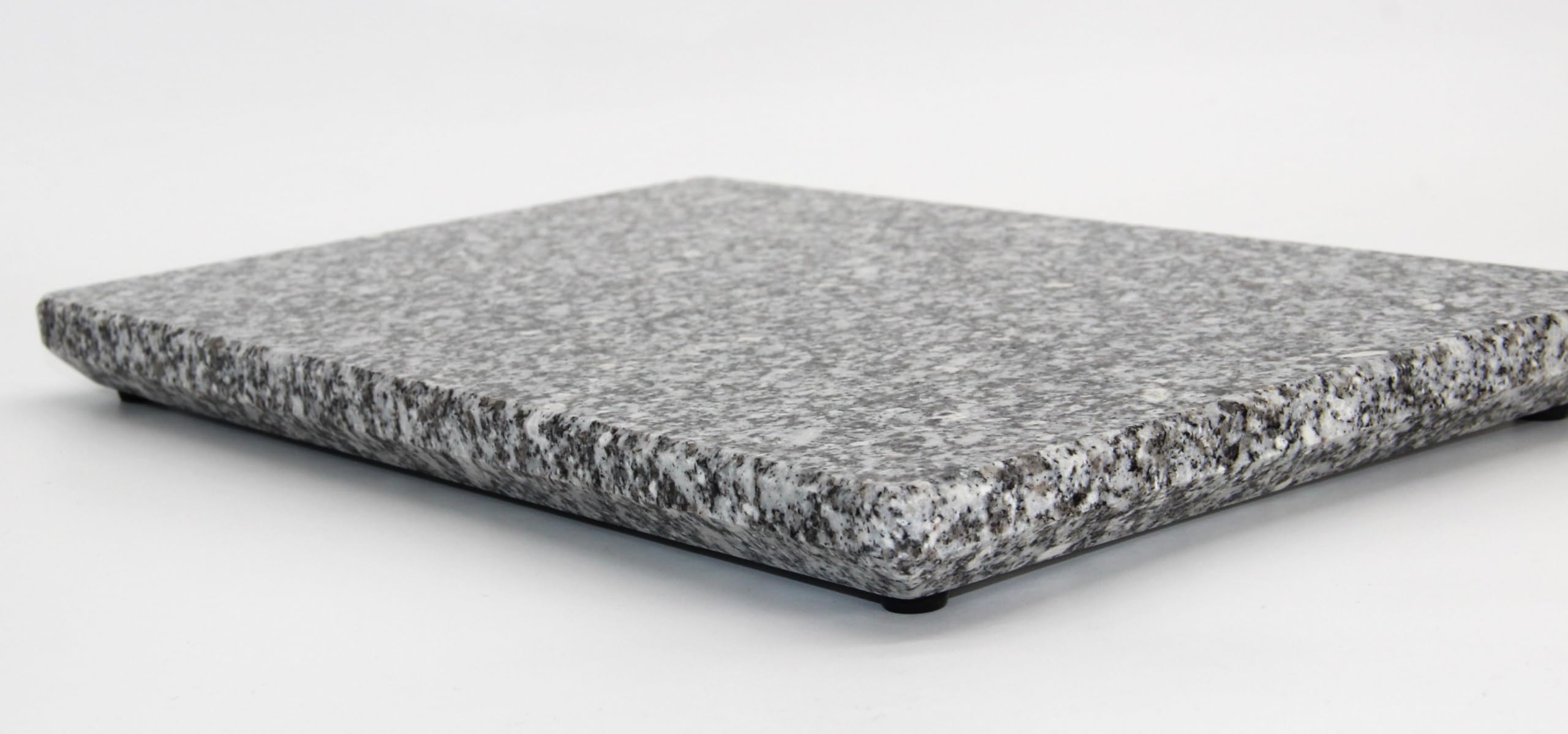 Tabla de cortar de piedra, bandeja para servir, tabla de cocina, placa de piedra, posavasos, 2 tamaños (granito Antas brillante, 30 L x 20B)