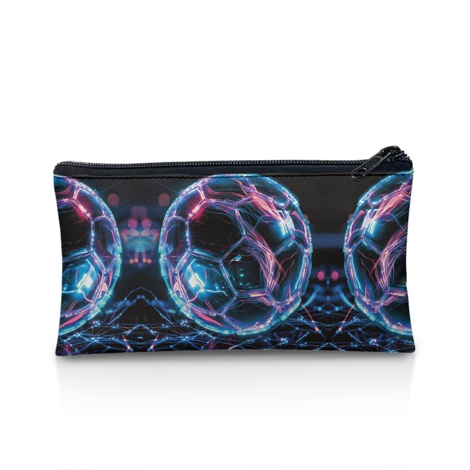 UOIMAG Football Pencil Case Boys Secondary School Pen Pouch Slim Stationery Supplies for Back to School