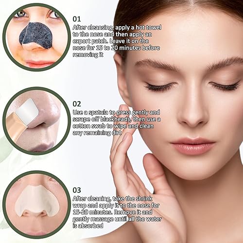 Miniatura 3 de 1 herramienta de eliminación de puntos negros, espátula de piel limpia profunda, raspador facial, herramienta de limpieza de poros, raspador de