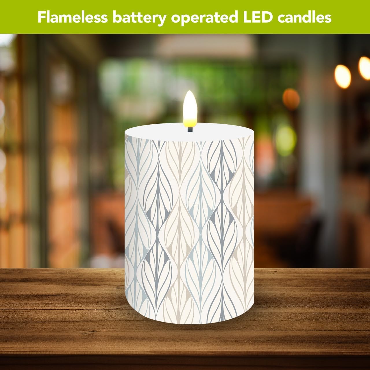 Briarwood Lane Flowing Leaves Flameless Candle