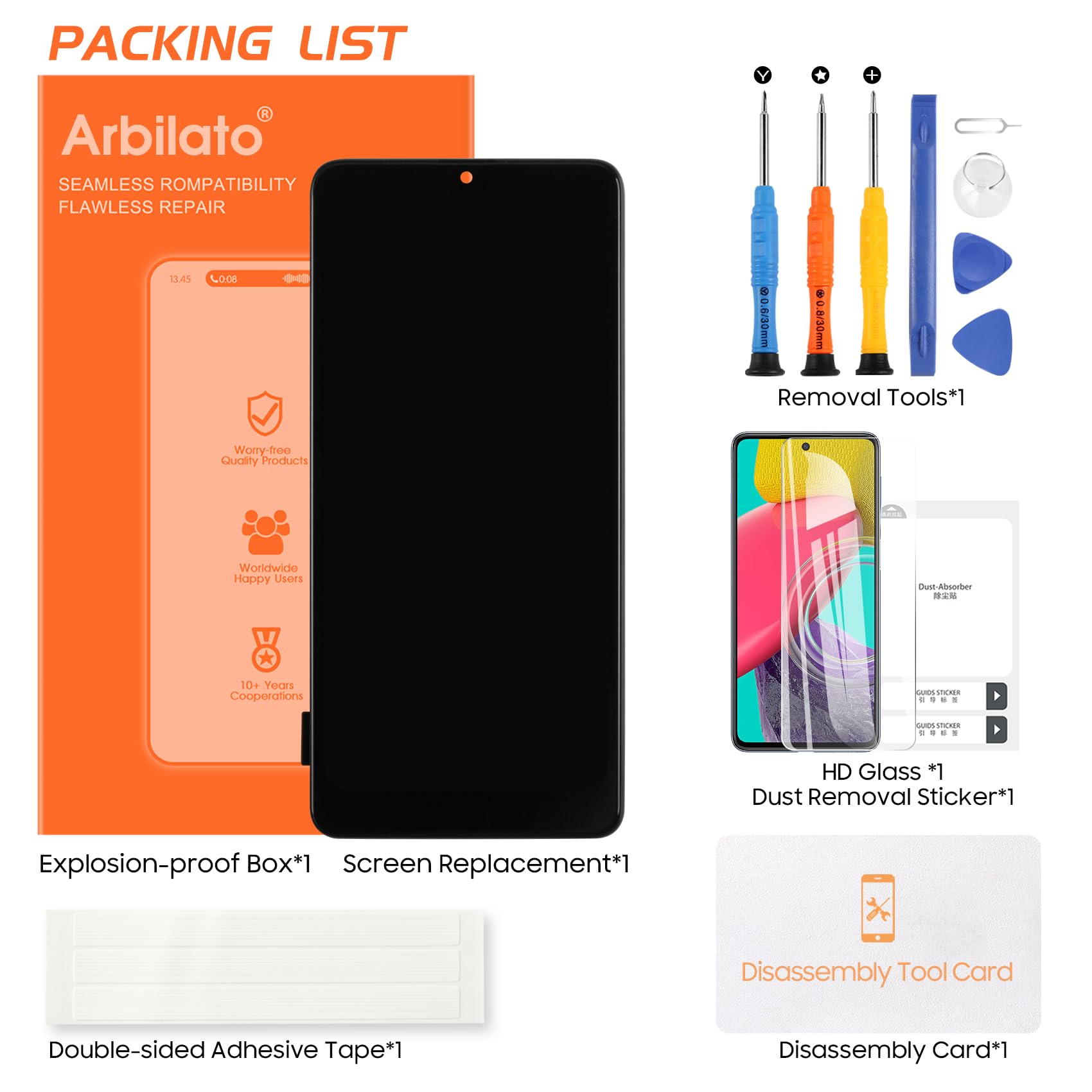 Wyświetlacz LCD do Samsung Galaxy A41 A415F - ekran SM-A415F SCV48 SC-41A Ekrany dotykowe wymiana pełnego zestawu (czarny z ramą)