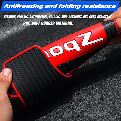 Miniatura 5 de KEYOOG 4 unidades de tamaño mini universal para automóvil, protector contra salpicaduras, apto para sedán, hatchbacks, protector de lodo suave