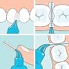 PEAK Blister X-Soft 0.6 MM - BLUE Tooth Interface Brush (1x 8 Pieces)
