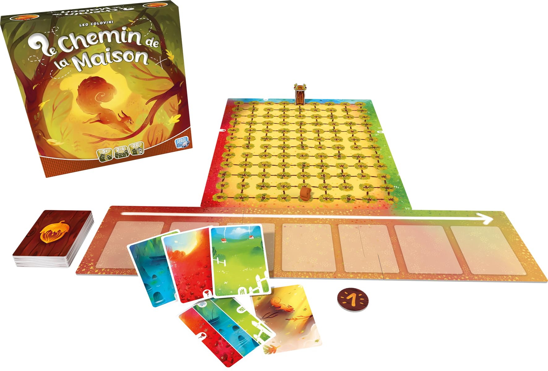 Space Cow, Asmodee, Le Chemin de la Maison, Board Games, Game for Children and Family, Cooperative Game from 5 Years - Image 4