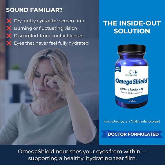 Omega Shield Supplement, 60 Softgels, 30-Day Supply