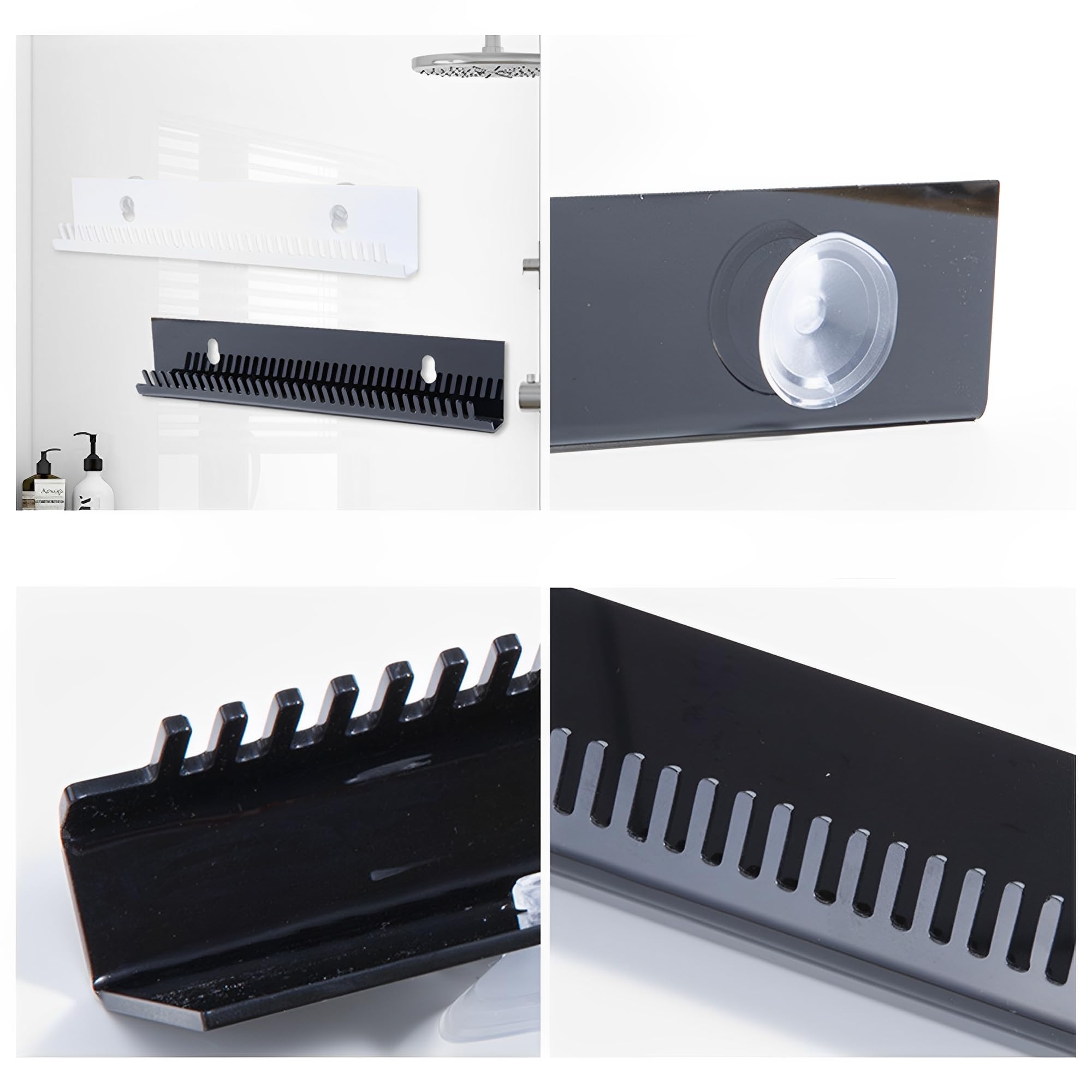 MZSX 2 pcs Hair Extension Holder, Acrylic Hair Color Rack Display, for Braiding Extension Organizer Hair Display Rack - Image 3