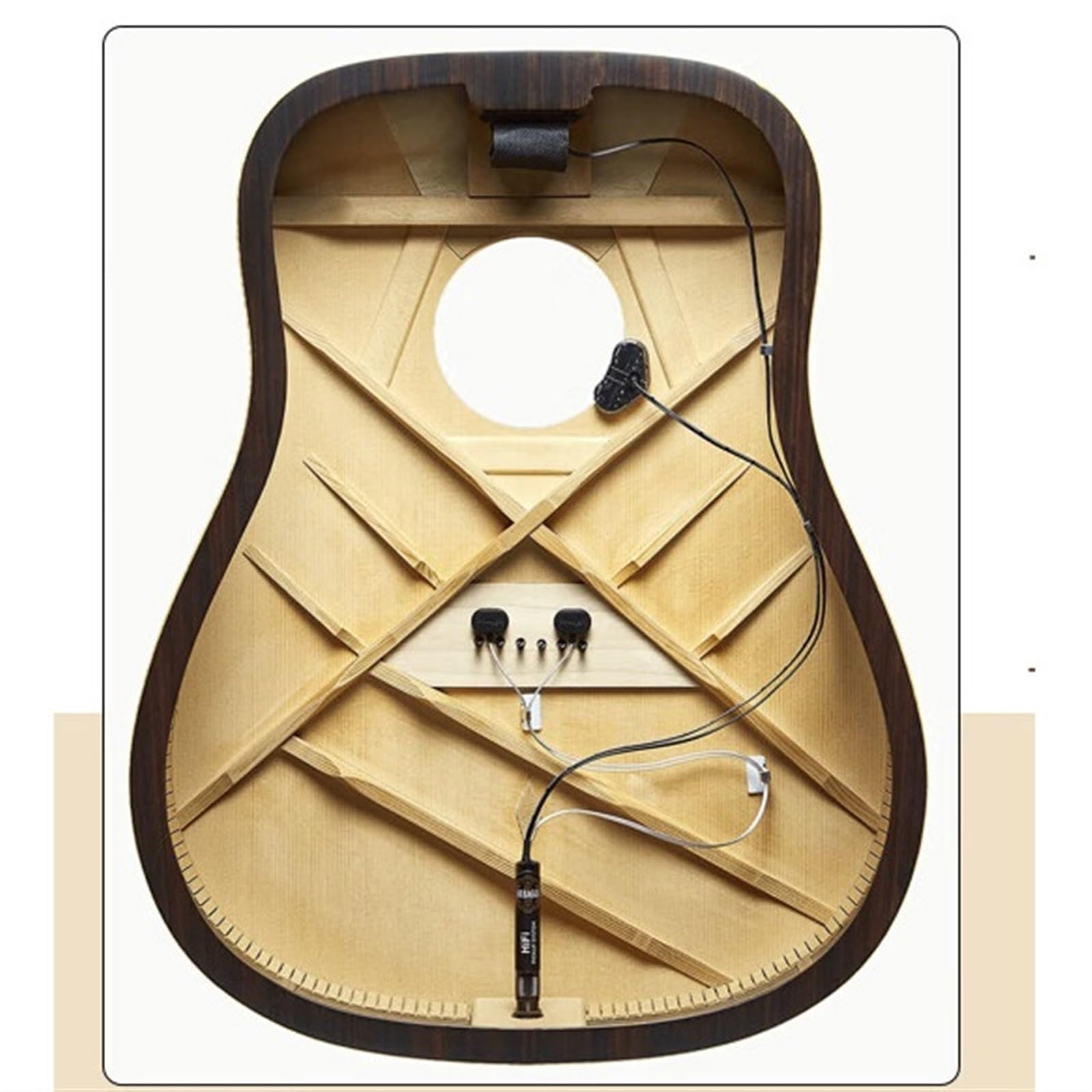 Guitar Pickup Acoustic Folk Guitar Active Patch Pickup Can Hit The Board