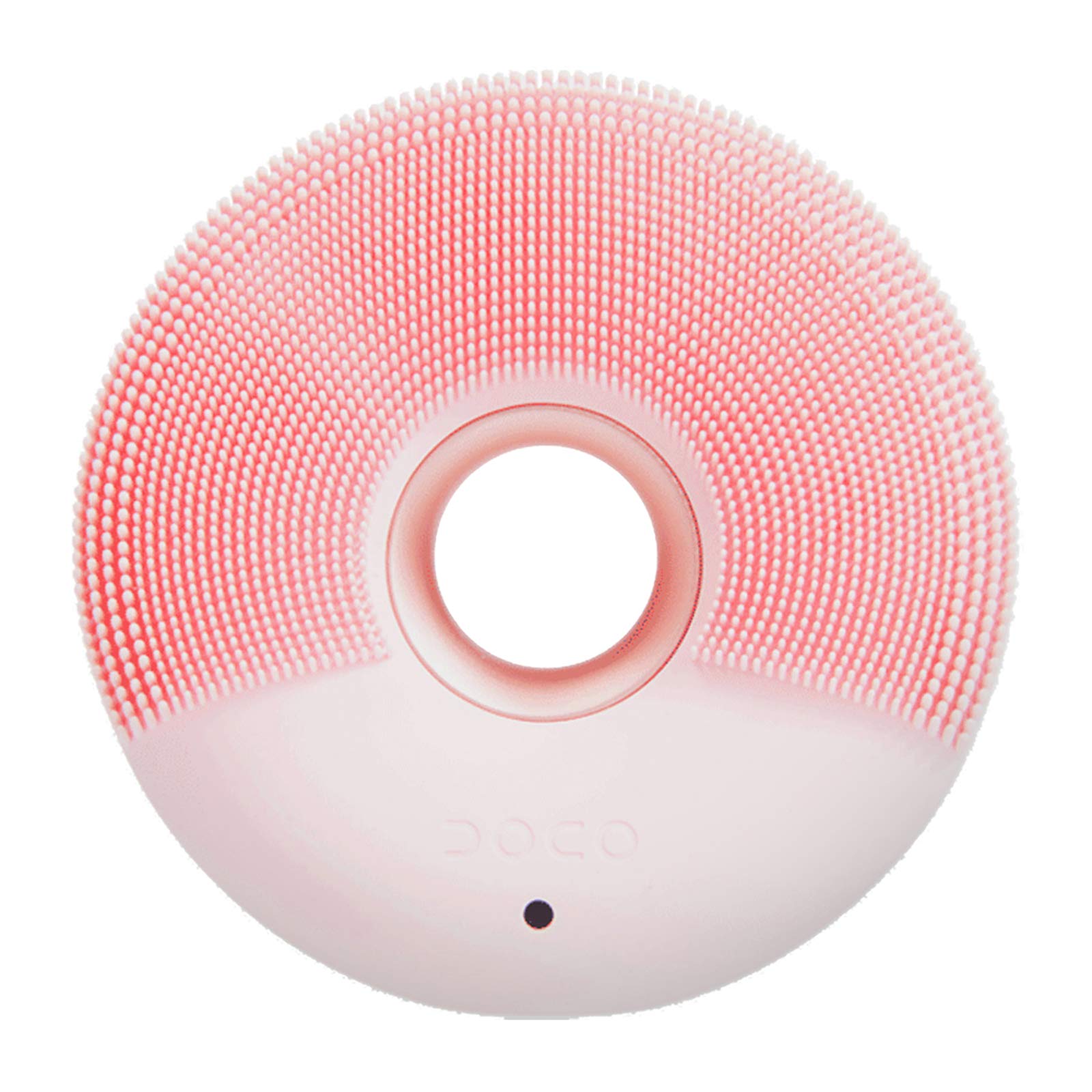 DOCOWINDEK Doco V001 Smart Sonic Facial Cleansing Device With Dual Power Micro Vibration Face Skin Care Tool | IPX7 Water Reistant | Type-C Charging - Pink